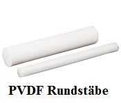 PVDF Rundstäbe