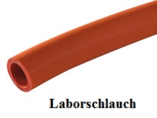 Laborschlauch aus Gummi