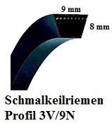 Keilriemen 3V/9N