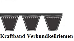 Verbundkeilriemen SPA, SPB, SBC, 3V, 5V, 8V