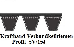 Keilriemen 5V/15J