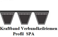 Keilriemen SPA Kraftband