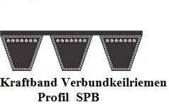 Keilriemen SPB Kraftband