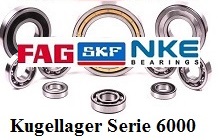 Kugellager 6000 Baureihe