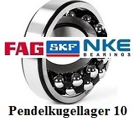 Pendelkugellager 10