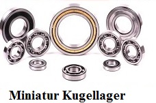 Kugellager Miniatur