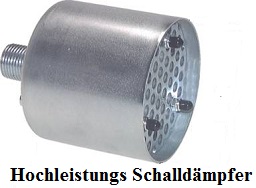 Hochleistungs Schalldmpfer