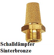 Schalldmpfer Sinterbronze