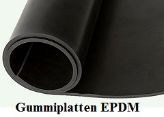 Gummiplatten EPDM Ozon u. Witterungsbestndig