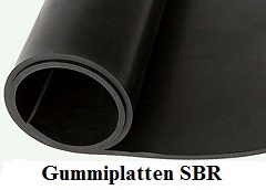 Gummiplatten SBR Verschleischutz