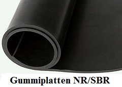 Gummiplatten NR/SBR Standard