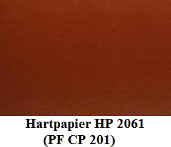 PF CP 201 DIN 7735 HP 2061 Hartpapier - 280 x 125 x 8 mm Pertinax 
