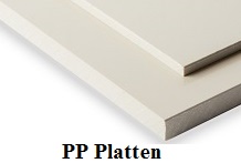 PP Platten Polypropylen