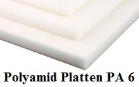 Kunststoffplatte Polyamid Platte PA 6, Stärke 1mm, 1000 x 500mm