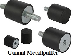 Gummi-Metall-Puffer