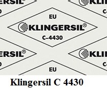 KLINGERSIL C-4430 Dichtungsplatte 1mm500x500mm Klinger Dichtung KTW DVGW BAM 