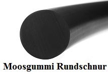 Moosgummi Rundschnur