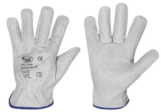 Rindvollleder-Handschuhe Silverstone Gr.10