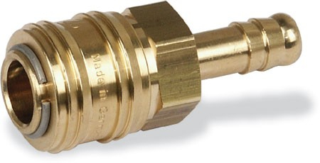 Schnellverschlusskupplung Tlle 9 mm Messing NW 7,2