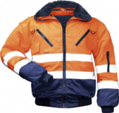 Warnschutz-Pilotenjacke Erik orange EN 471 Gr. S