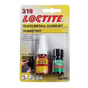 Loctite 319 Glas-Metall Klebeset 5 g/4 ml (VE 12 Stk)