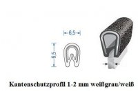 Kantenschutzprofil 1-2 mm weigrau/wei (100 m) 