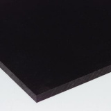 PVC Platten 2 mm schwarz 1000 x 500 mm