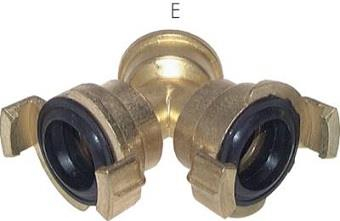 Geka-Y-Verteiler Eingang G 3/4 (IG)