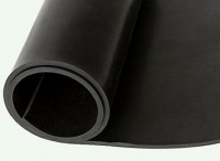 Gummiplatte 1 mm NR/SBR 1,2 m breit (Rolle)