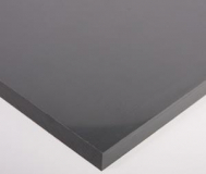 PVC Platten 15 mm grau 1000 x 500 mm
