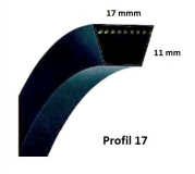 Keilriemen 17 x 3500 Li