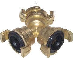 GEKA-Y-Verteiler/Kupplung