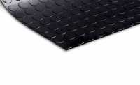 Gummi-Rundnoppenmatte 3 mm 1,45 m breit (Rolle)