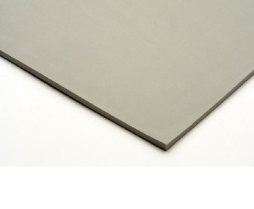 Para Gummiplatte 2 mm Grau