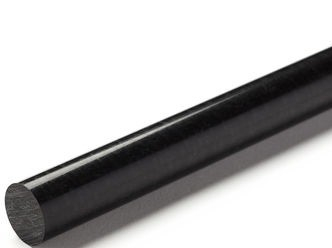 POM-C Rundstab 15 mm schwarz