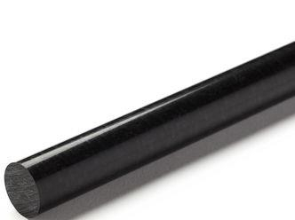 POM-C Rundstab 30 mm schwarz