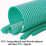 Saug und Druckschlauch 70 x 4,6 mm PVC (50 m)