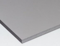 PVC Platten 4 mm hellgrau 1000 x 500 mm