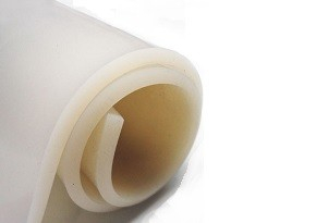 Silikonplatte 4 mm transparent 60� ShA (Rolle)