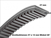 Breitkeilriemen 47x13x1500 mm