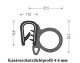 Kantenschutzdichtprofil 4-6 mm schwarz (50 m)