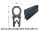 Kantenschutzdichtprofil 1-4 mm schwarz