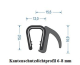 Kantenschutzdichtprofil 6-8 mm schwarz (50 m)