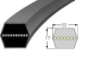 Doppelkeilriemen CC/HCC CC 81 L�nge 2164 mm