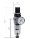 Mini-Filterregler G 1/4, 0,5 - 6 bar