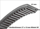 Breitkeilriemen 37x10x2000 mm
