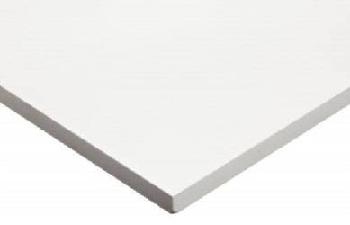 PVC Platten 4 mm Weiss 1000 x 500 mm