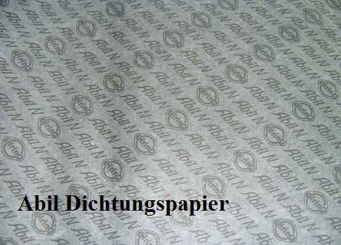 Abil Dichtungspapier 0,75 mm