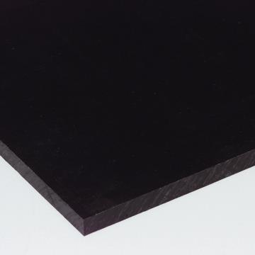 PVC Platten 4 mm schwarz 1000 x 500 mm