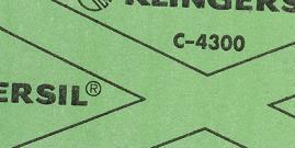 Dichtungsplatte Klingersil C-4300 Dichtung Dichtungspapier Dicke 2 mm